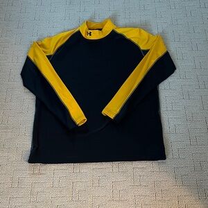 Under Armour Black and Gold Performance Top